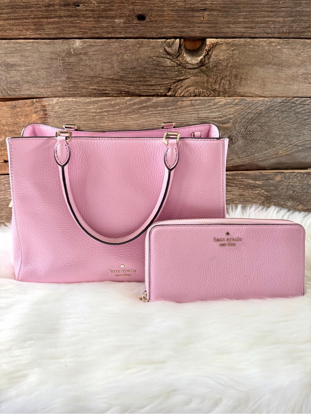KATE SPADE | Leila Medium Triple Compartment Satchel & Continental Wallet